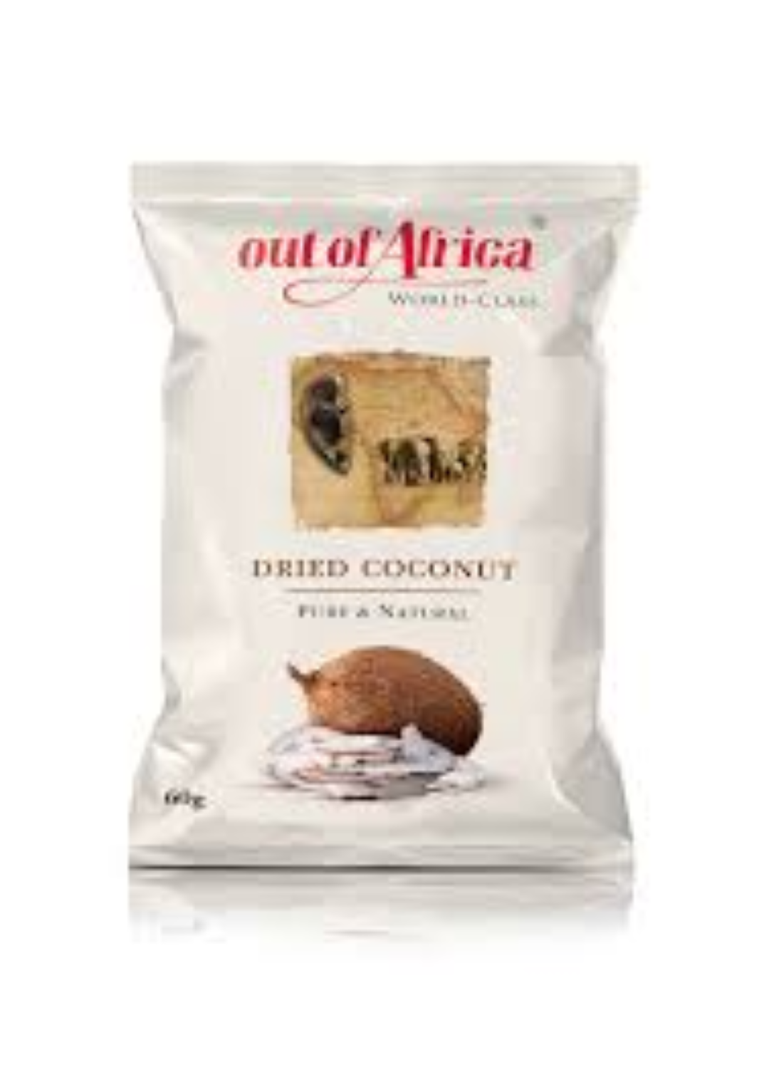OUT OF AFRICA DRIED COCONUT 60G